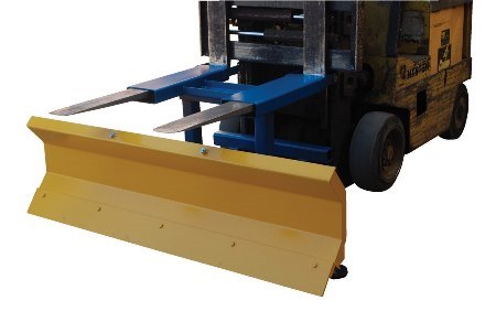 Fork Truck Mount Snow Plow Blade, 72"W