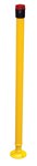 Spring Loaded Bollard with Strobe & Beep