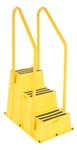 Poly Step with Handrails, 3 Steps