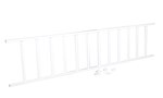 Semi-Permanent Barrier Railing, White