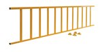 Semi-Permanent Barrier Railing, Yellow