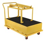 Spill Pallet, Horizontal, Yellow, 1 Drum