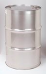 55 Gallon Stainless Steel Drum, 18/18/18, Closed Head