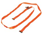 Ratcheting Cargo Strap with E-Clip, 16ft