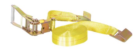 Ratcheting Strap with Flat Hook, 27ft