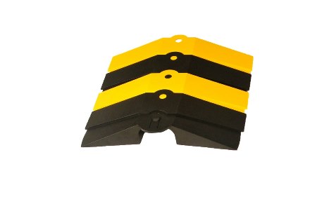 Sidewinder Cable Protector, Yellow/Black, 1ft, Large