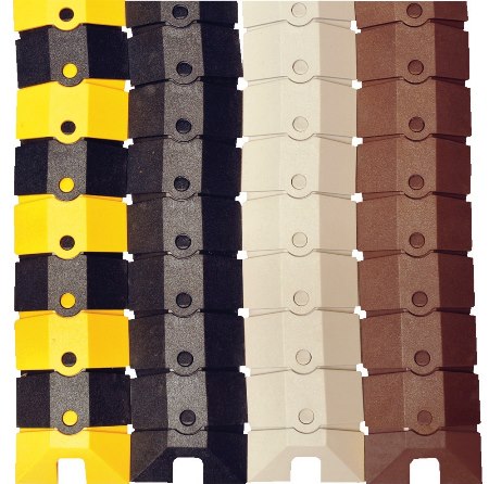 Sidewinder Cable Protector, Yellow/Black, 1ft