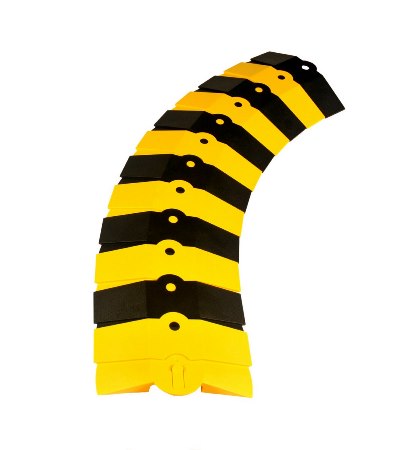 Sidewinder Cable Protector, Yellow/Black, 3ft, Medium