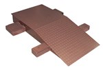 Steel Wheel Riser, 18" x 10" x 60"