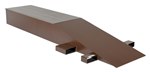 Steel Wheel Riser, 24" x 12" x 108"