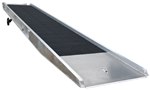 Aluminum Yard Ramp, Steel Grating, 30K, 74" x 30'