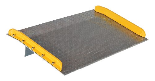 Aluminum Dock Board, Steel Curbs, 15K, 54" x 36"