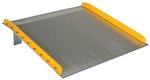 Aluminum Dock Board, Steel Curbs, 15K, 60" x 60"
