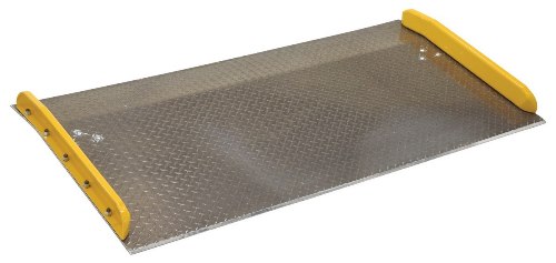 Aluminum Dock Board, Steel Curbs, 10K, 72" x 48"