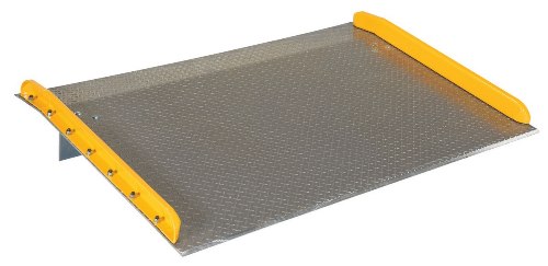 Aluminum Dock Board, Steel Curbs, 15K, 72" x 48"
