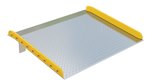 Aluminum Dock Board, Steel Curbs, 20K, 72" x 60"