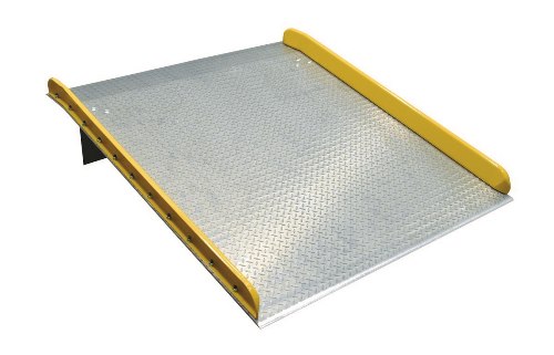 Aluminum Dock Board, Steel Curbs, 15K, 60" x 72"
