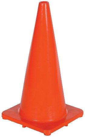 Standard Duty Traffic Cone, 27.5"