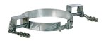 Tilting Drum Ring, 30 Gallon, Galvanized