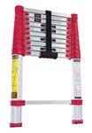 Aluminum Telescopic Ladder, 10ft, 225lb