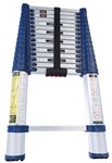 Aluminum Telescopic Ladder, 15ft, 250lb