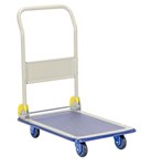 Low Noise Steel Platform Truck with Folding Handle, 19 x 24