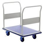Low Noise Steel Platform Truck with Double Handles, 24 x 29