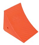 Jumbo Urethane Wheel Chock w Steel Studs
