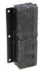 Laminated Dock Bumper, Vertical, 6" x 24" x 11"