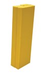 Structural Column Pad for 7" I-Beam, Yellow, 3'H