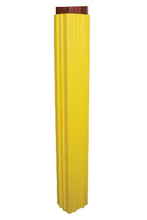 Yellow Square Column Wrap, 11" x 60"