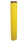 Yellow Square Column Wrap, 11" x 60"