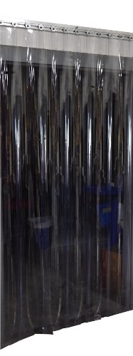 Vinyl Strip Dock Door, Wall Mount, 12" Strips, 96" x 108"