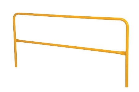 Steel Pipe Safety Railing, 96"L