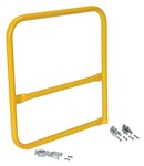 Pipe Safety Railing Gate, B Shaped, 36" x 36"