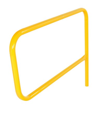 Pipe Safety Railing Gate, P Shaped, 48" x 36"