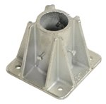 Steel Pipe Safety Railing Single Socket