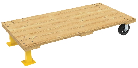Semi-Live Hardwood Skid, 27 x 54