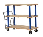 Triple Deck Hardwood Platform, 27 x 54