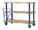 Triple Deck Hardwood Platform, 30 x 60