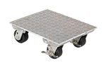 Aluminum Plate Dolly, 14 x 18