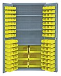 102 Bin Storage Cabinet, 36" x 72"