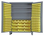185 Bin Storage Cabinet, 60