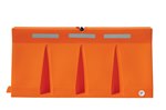 Interlocking Traffic Barrier, 6', Orange