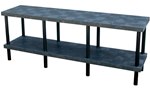 Solid Plastic Work Bench Table, 96 x 24 x 36