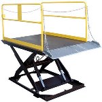 Premium Truck Scissor Dock Lift, 5K, 6' x 10'