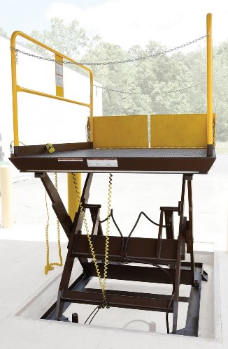 Premium Truck Scissor Dock Lift, 5K, 6' x 8'