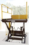 Premium Truck Scissor Dock Lift, 5K, 6' x 8'