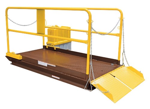 Premium Truck Scissor Dock Lift, 5K, 8' x 10'