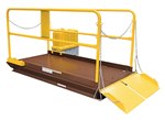 Premium Truck Scissor Dock Lift, 10K, 6' x 10'